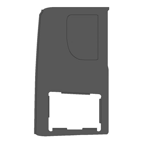 SIDE REAR SECTION W/HOLE RG